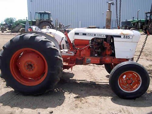 Used David Brown 885 Tractor parts.