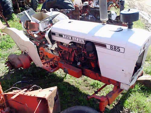 1975 Used David Brown 885 Tractor parts.