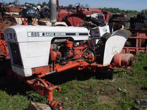 Used 1975 David Brown 885 Tractor Parts Used 1975 David Brown 885 Tractor Parts
