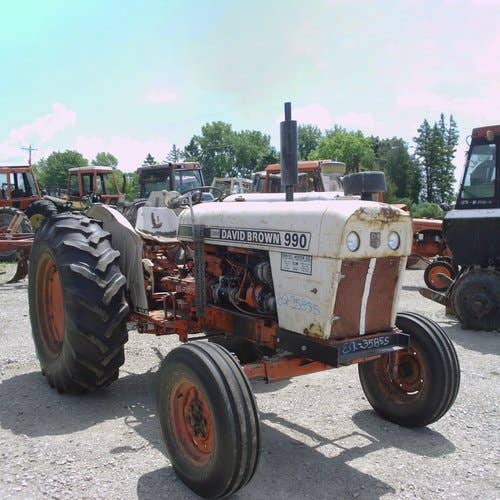 Used David Brown 990 Tractor parts.