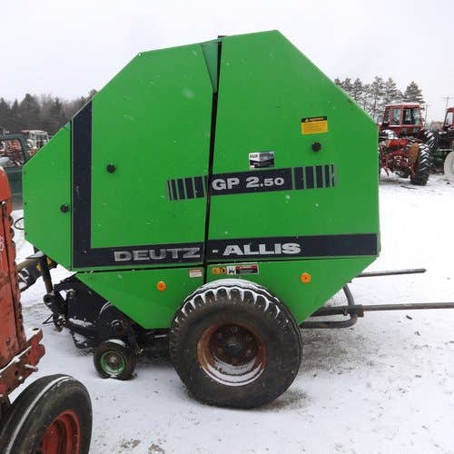 Used Deutz Allis GP2.50 Baler parts.