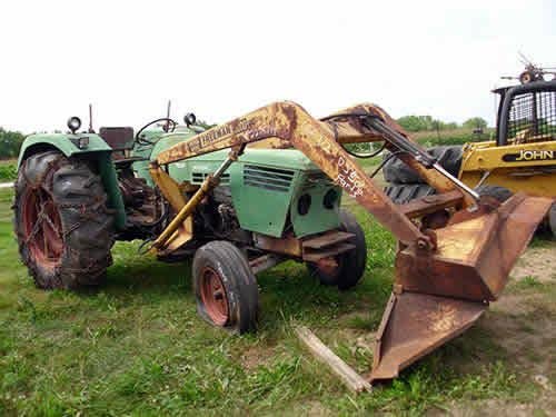 Used Deutz D5506 Tractor parts.