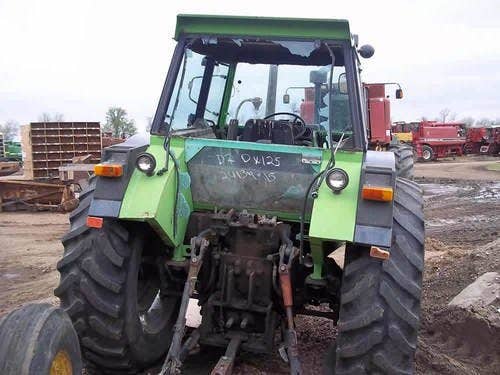 Used Deutz DX125 Tractor parts.