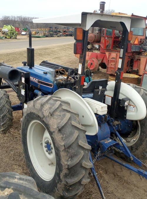 2006 Used Farmtrac 555 Tractor parts.