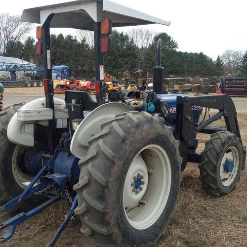 2006 Used Farmtrac 555 Tractor parts.