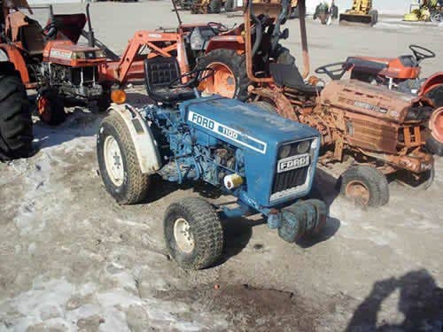Used Ford 1100 Tractor parts.