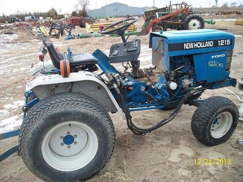 Used Ford 1215 Tractor parts.