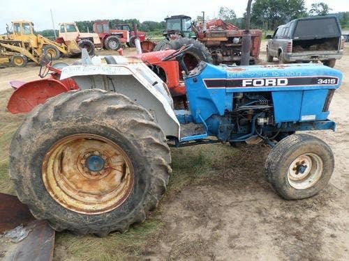 Used Ford 3415 Tractor parts.