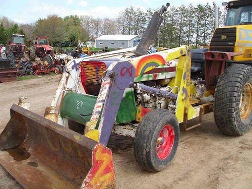 Used Ford 445 Tractor parts.
