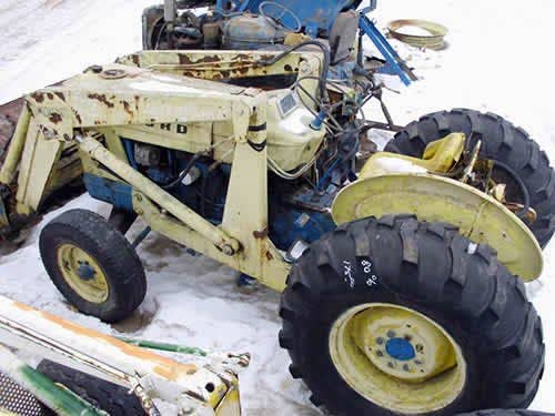 Used Ford 4500 Construction & Industrial parts.