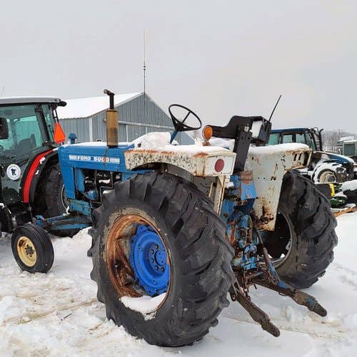 Used Ford 5000 Tractor parts.
