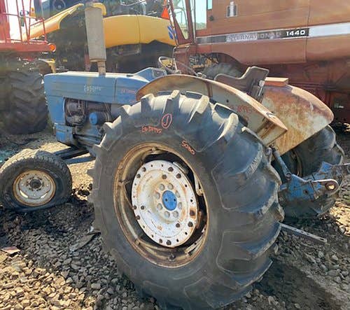 1968 Used Ford 5000 Tractor parts.