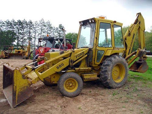 Used Ford 555 Construction & Industrial parts.