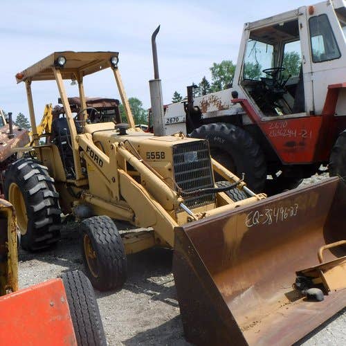 Used Ford 555B Construction & Industrial parts.