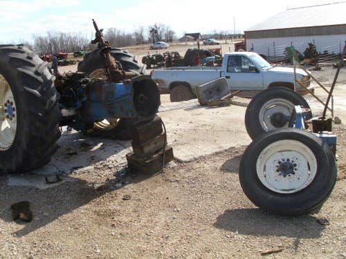 Used Ford 5610 Tractor parts.