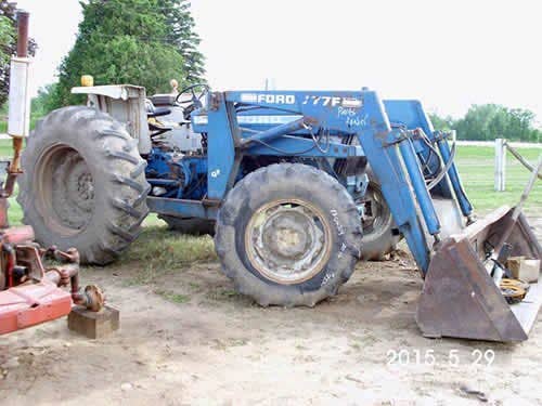 Used Ford 5610 Tractor parts.