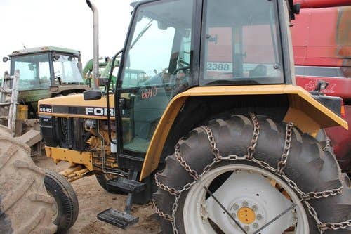Used Ford 6640 Tractor parts.