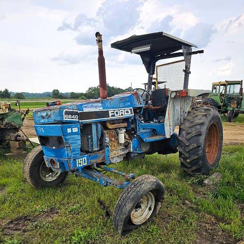Used Ford 6640 Tractor parts.