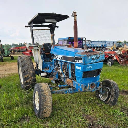 Used Ford 6640 Tractor parts.
