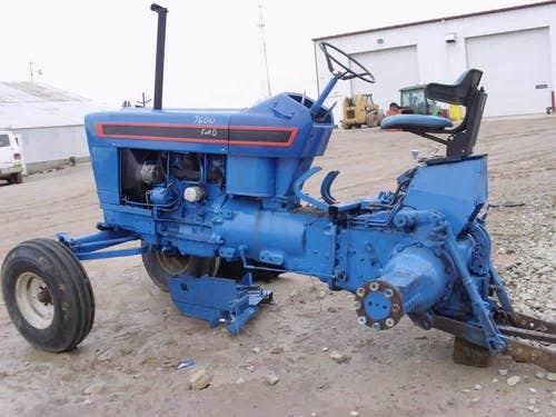 Used Ford 7600 Tractor parts.