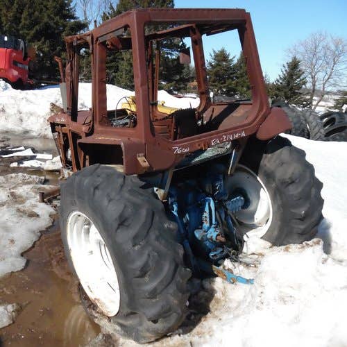 Used Ford 7600 Tractor parts.