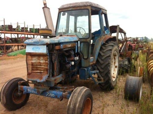 Used Ford 7700 Tractor parts.