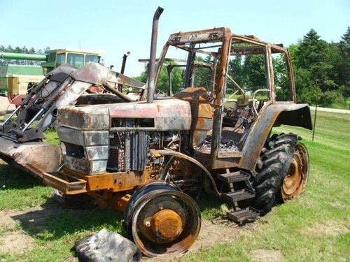 Used Ford 7740 Tractor parts.