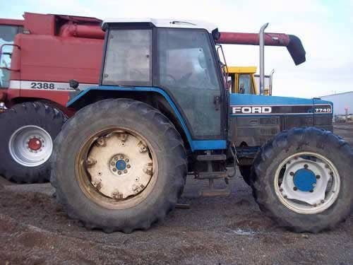 Used Ford 7740 Tractor parts.