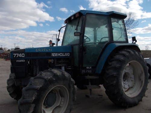 Used Ford 7740 Tractor parts.