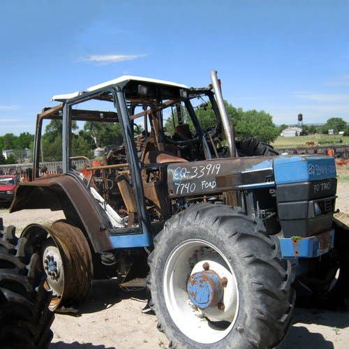 Used Ford 7740 Tractor parts.