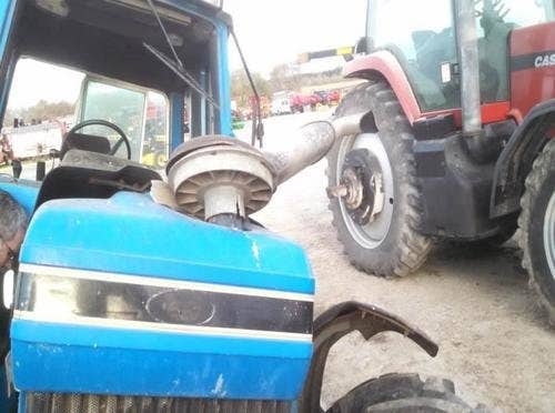 1990 Used Ford 7810 Tractor parts.