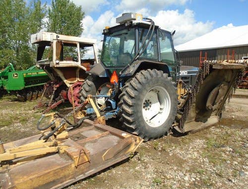 Used Ford 7840 Tractor parts.