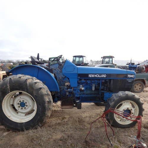 Used Ford 7840 Tractor parts.