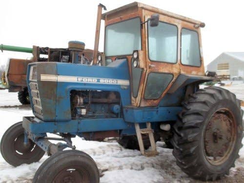 Used Ford 8000 Tractor parts.