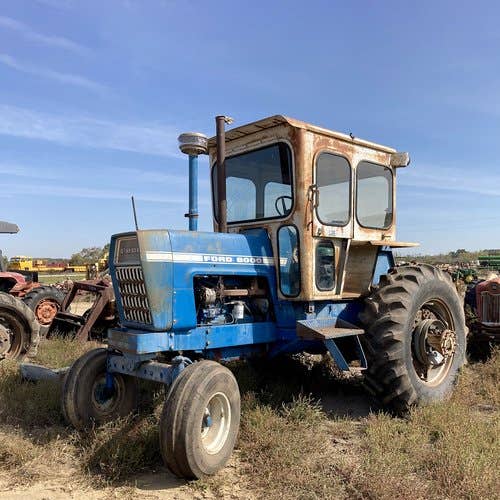 Used Ford 8000 Tractor parts.