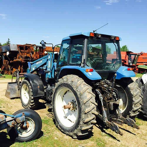 Used Ford 8160 Tractor parts.