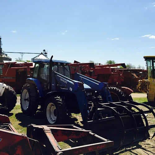 Used Ford 8160 Tractor parts.