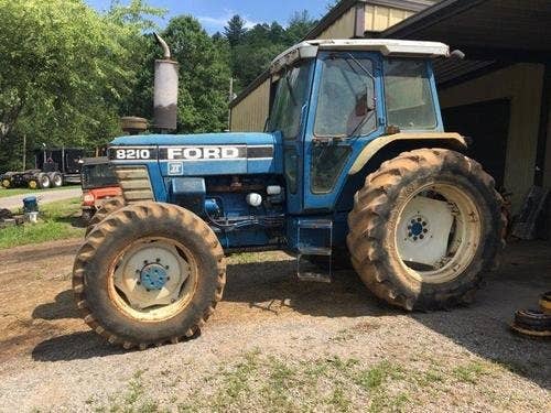 Used Ford 8210 Tractor parts.