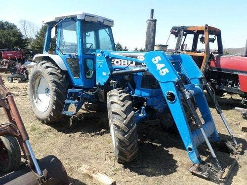 1986 Used Ford 8210 Tractor parts.