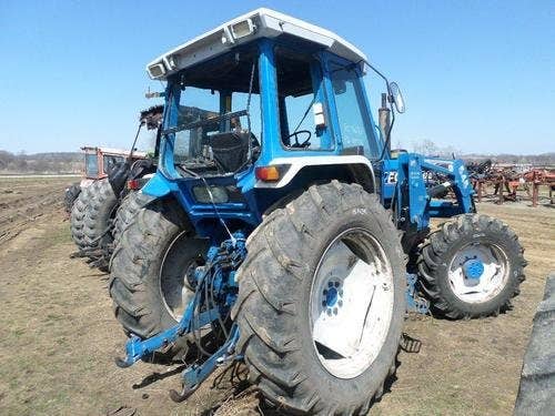 1986 Used Ford 8210 Tractor parts.