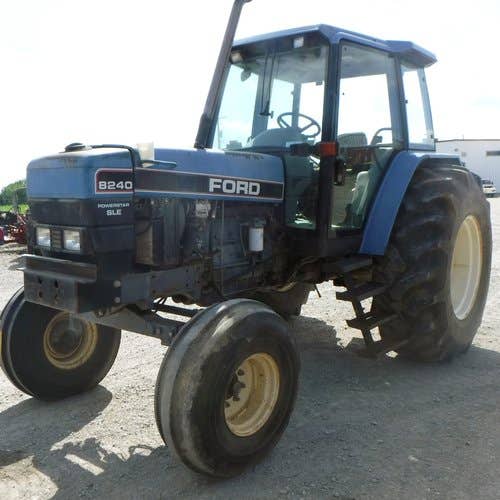 Used Ford 8240 Tractor parts.