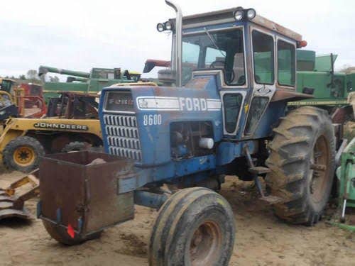 Used Ford 8600 Tractor parts.