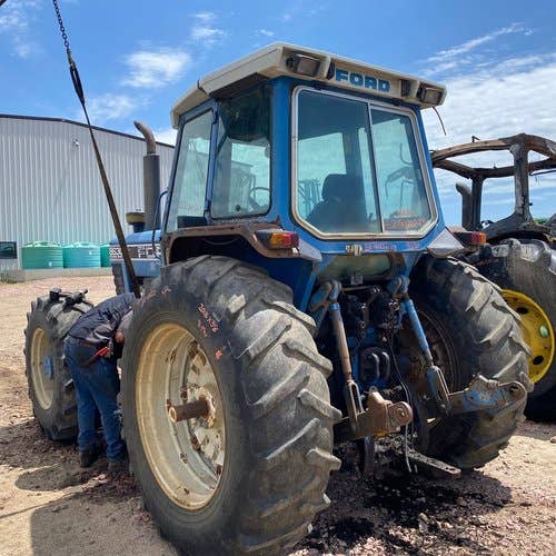 1992 Used Ford 8630 Tractor parts.