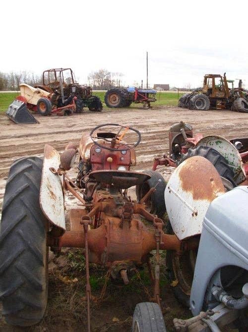 Used Ford 8N Tractor parts.