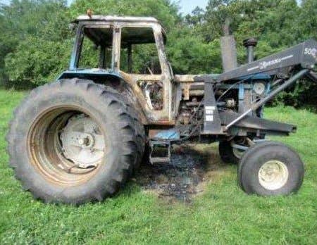 1978 Used Ford 9700 Tractor parts.