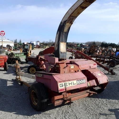 Used Gehl 1000 Harvester parts.