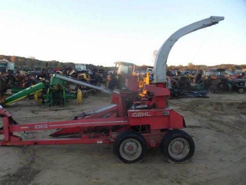 Used Gehl 1065 Harvester parts.