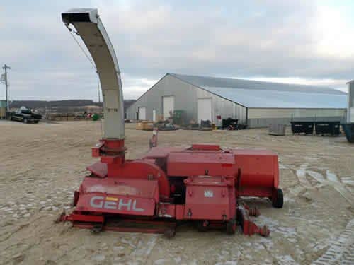 Used Gehl 1065 Harvester parts.