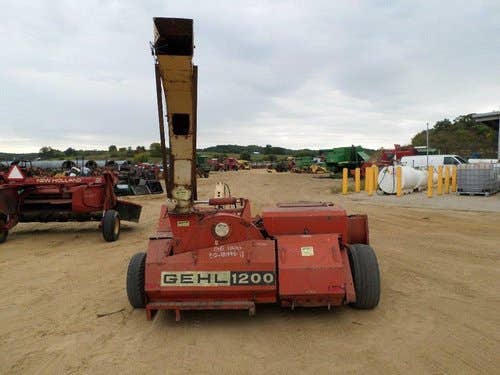 Used Gehl 1200 Harvester parts.
