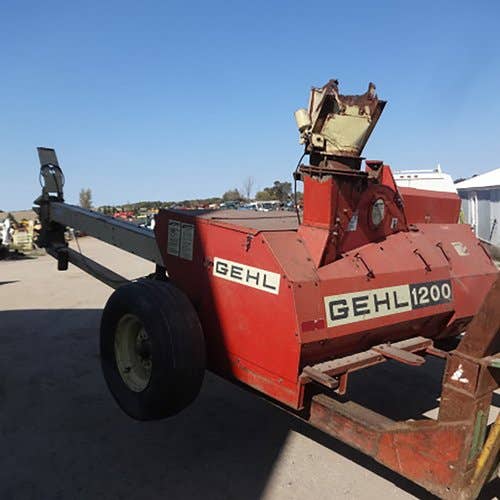 Used Gehl 1200 Harvester parts.